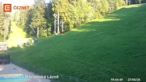 Skiareál Mariánky - Dolní stanice lanovky - 27.5.2026 v 19:45 Skiareál Mariánky - Dolní stanice lanovky - 27.5.2026 v 19:45