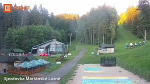 Skiareál Mariánky - Dolní stanice lanovky - 27.5.2026 v 20:45 Skiareál Mariánky - Dolní stanice lanovky - 27.5.2026 v 20:45