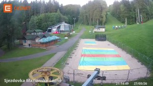 Skiareál Mariánky - Dolní stanice lanovky - 27.5.2026 v 21:15 Skiareál Mariánky - Dolní stanice lanovky - 27.5.2026 v 21:15