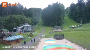Skiareál Mariánky - Dolní stanice lanovky - 16.6.2026 v 12:45 Skiareál Mariánky - Dolní stanice lanovky - 16.6.2026 v 12:45