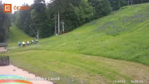 Skigebiet Mariánky - Untere Seilbahnstation - 16.6.2026 v 13:45 Skigebiet Mariánky - Untere Seilbahnstation - 16.6.2026 v 13:45