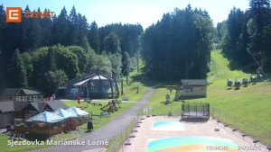 Ośrodek narciarski Mariánky - Dolna stacja kolejki linowej - 24.6.2026 v 10:45 Ośrodek narciarski Mariánky - Dolna stacja kolejki linowej - 24.6.2026 v 10:45