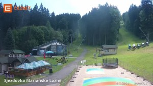 Ośrodek narciarski Mariánky - Dolna stacja kolejki linowej - 24.6.2026 v 11:45 Ośrodek narciarski Mariánky - Dolna stacja kolejki linowej - 24.6.2026 v 11:45