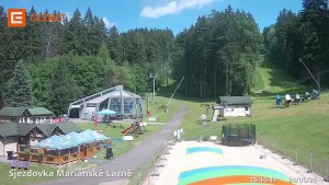 Ośrodek narciarski Mariánky - Dolna stacja kolejki linowej - 24.6.2026 v 15:45 Ośrodek narciarski Mariánky - Dolna stacja kolejki linowej - 24.6.2026 v 15:45