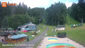 Ośrodek narciarski Mariánky - Dolna stacja kolejki linowej - 24.6.2026 v 16:45 Ośrodek narciarski Mariánky - Dolna stacja kolejki linowej - 24.6.2026 v 16:45