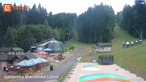 Skiareál Mariánky - Dolní stanice lanovky - 31.7.2026 v 12:45 Skiareál Mariánky - Dolní stanice lanovky - 31.7.2026 v 12:45