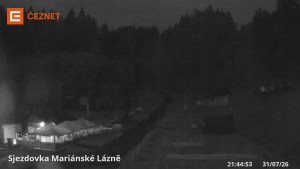 Skigebiet Mariánky - Untere Seilbahnstation - 31.7.2026 v 21:45 Skigebiet Mariánky - Untere Seilbahnstation - 31.7.2026 v 21:45