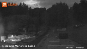 Mariánky Ski Resort - Lower cable car station - 1.8.2026 v 04:45 Mariánky Ski Resort - Lower cable car station - 1.8.2026 v 04:45