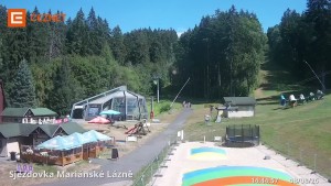 Ośrodek narciarski Mariánky - Dolna stacja kolejki linowej - 8.8.2026 v 14:45 Ośrodek narciarski Mariánky - Dolna stacja kolejki linowej - 8.8.2026 v 14:45