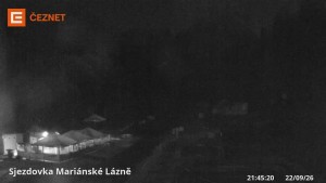 Ośrodek narciarski Mariánky - Dolna stacja kolejki linowej - 22.9.2026 v 21:45 Ośrodek narciarski Mariánky - Dolna stacja kolejki linowej - 22.9.2026 v 21:45