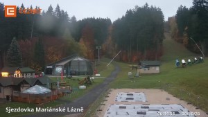 Skigebiet Mariánky - Untere Seilbahnstation - 30.10.2026 v 06:45 Skigebiet Mariánky - Untere Seilbahnstation - 30.10.2026 v 06:45