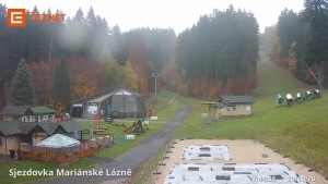 Skigebiet Mariánky - Untere Seilbahnstation - 30.10.2026 v 07:45 Skigebiet Mariánky - Untere Seilbahnstation - 30.10.2026 v 07:45