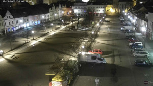 Město Beroun - Husovo náměstí - 20.2.2026 v 06:15 Město Beroun - Husovo náměstí - 20.2.2026 v 06:15