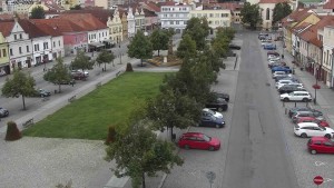 Town of Beroun - Hus Square - 2.8.2026 v 06:45 Town of Beroun - Hus Square - 2.8.2026 v 06:45