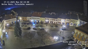 Město Kutná Hora - Palackého náměstí - 17.11.2025 v 02:15 Město Kutná Hora - Palackého náměstí - 17.11.2025 v 02:15