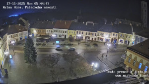 Město Kutná Hora - Palackého náměstí - 17.11.2025 v 05:45 Město Kutná Hora - Palackého náměstí - 17.11.2025 v 05:45