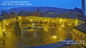 Město Kutná Hora - Palackého náměstí - 17.11.2025 v 06:45 Město Kutná Hora - Palackého náměstí - 17.11.2025 v 06:45