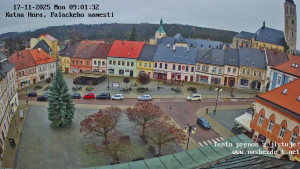 Město Kutná Hora - Palackého náměstí - 17.11.2025 v 09:01 Město Kutná Hora - Palackého náměstí - 17.11.2025 v 09:01