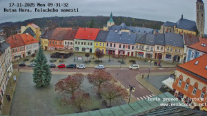 Město Kutná Hora - Palackého náměstí - 17.11.2025 v 09:31 Město Kutná Hora - Palackého náměstí - 17.11.2025 v 09:31
