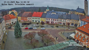 Město Kutná Hora - Palackého náměstí - 17.11.2025 v 11:01 Město Kutná Hora - Palackého náměstí - 17.11.2025 v 11:01