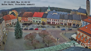 Město Kutná Hora - Palackého náměstí - 17.11.2025 v 14:45 Město Kutná Hora - Palackého náměstí - 17.11.2025 v 14:45