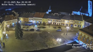 Město Kutná Hora - Palackého náměstí - 17.11.2025 v 20:45 Město Kutná Hora - Palackého náměstí - 17.11.2025 v 20:45