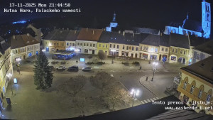Město Kutná Hora - Palackého náměstí - 17.11.2025 v 21:45 Město Kutná Hora - Palackého náměstí - 17.11.2025 v 21:45