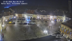 Město Kutná Hora - Palackého náměstí - 23.2.2026 v 04:31 Město Kutná Hora - Palackého náměstí - 23.2.2026 v 04:31