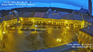 Město Kutná Hora - Palackého náměstí - 23.2.2026 v 06:31 Město Kutná Hora - Palackého náměstí - 23.2.2026 v 06:31