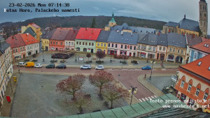 Město Kutná Hora - Palackého náměstí - 23.2.2026 v 07:15 Město Kutná Hora - Palackého náměstí - 23.2.2026 v 07:15