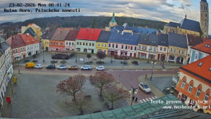 Město Kutná Hora - Palackého náměstí - 23.2.2026 v 08:01 Město Kutná Hora - Palackého náměstí - 23.2.2026 v 08:01