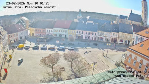Město Kutná Hora - Palackého náměstí - 23.2.2026 v 10:01 Město Kutná Hora - Palackého náměstí - 23.2.2026 v 10:01