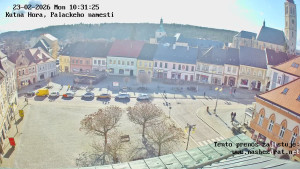 Město Kutná Hora - Palackého náměstí - 23.2.2026 v 10:31 Město Kutná Hora - Palackého náměstí - 23.2.2026 v 10:31