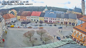 Město Kutná Hora - Palackého náměstí - 23.2.2026 v 11:31 Město Kutná Hora - Palackého náměstí - 23.2.2026 v 11:31