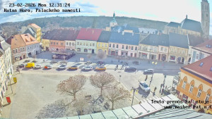 Město Kutná Hora - Palackého náměstí - 23.2.2026 v 12:31 Město Kutná Hora - Palackého náměstí - 23.2.2026 v 12:31