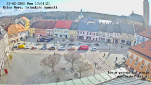 Město Kutná Hora - Palackého náměstí - 23.2.2026 v 13:01 Město Kutná Hora - Palackého náměstí - 23.2.2026 v 13:01