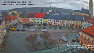 Město Kutná Hora - Palackého náměstí - 23.2.2026 v 17:01 Město Kutná Hora - Palackého náměstí - 23.2.2026 v 17:01