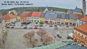 Město Kutná Hora - Palackého náměstí - 14.4.2026 v 14:45 Město Kutná Hora - Palackého náměstí - 14.4.2026 v 14:45