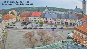 Město Kutná Hora - Palackého náměstí - 14.4.2026 v 17:15 Město Kutná Hora - Palackého náměstí - 14.4.2026 v 17:15