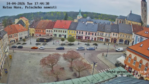 Město Kutná Hora - Palackého náměstí - 14.4.2026 v 17:45 Město Kutná Hora - Palackého náměstí - 14.4.2026 v 17:45