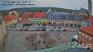 Město Kutná Hora - Palackého náměstí - 14.4.2026 v 19:01 Město Kutná Hora - Palackého náměstí - 14.4.2026 v 19:01