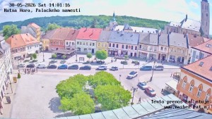 Město Kutná Hora - Palackého náměstí - 30.5.2026 v 14:01 Město Kutná Hora - Palackého náměstí - 30.5.2026 v 14:01