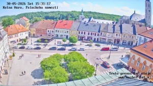 Město Kutná Hora - Palackého náměstí - 30.5.2026 v 15:31 Město Kutná Hora - Palackého náměstí - 30.5.2026 v 15:31