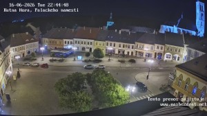 Town of Kutná Hora - Palacký Square - 16.6.2026 v 22:45 Town of Kutná Hora - Palacký Square - 16.6.2026 v 22:45