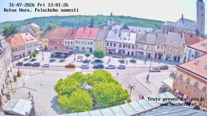 Město Kutná Hora - Palackého náměstí - 31.7.2026 v 13:01 Město Kutná Hora - Palackého náměstí - 31.7.2026 v 13:01