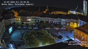 Stadt Kutná Hora - Palacký-Platz - 31.7.2026 v 22:45 Stadt Kutná Hora - Palacký-Platz - 31.7.2026 v 22:45