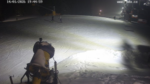 Ski snowpark Harusův kopec - Harusák - Sjezdovka - 14.1.2026 v 19:45 Ski snowpark Harusův kopec - Harusák - Sjezdovka - 14.1.2026 v 19:45