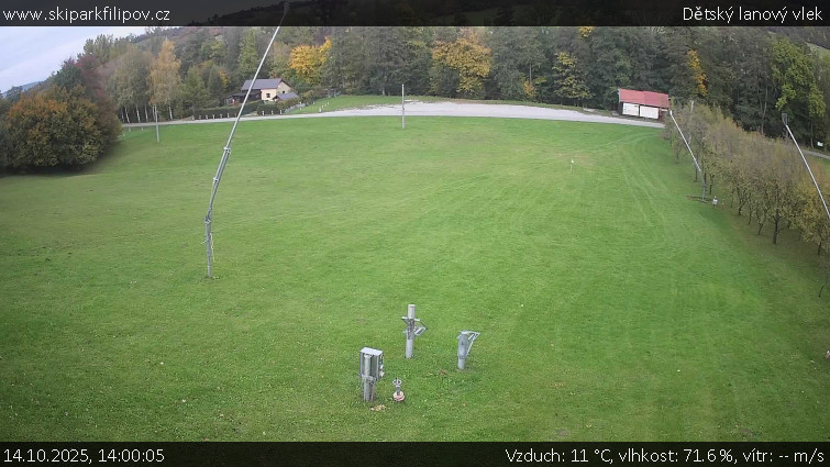Skiareál Filipov - Dětský vlek - 14.10.2025 v 14:00 Skiareál Filipov - Dětský vlek - 14.10.2025 v 14:00