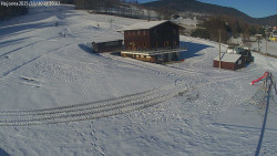 Lyžařská škola a dětské hřiště