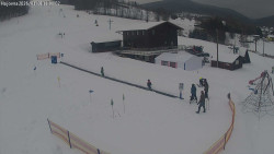 Lyžařská škola a dětské hřiště